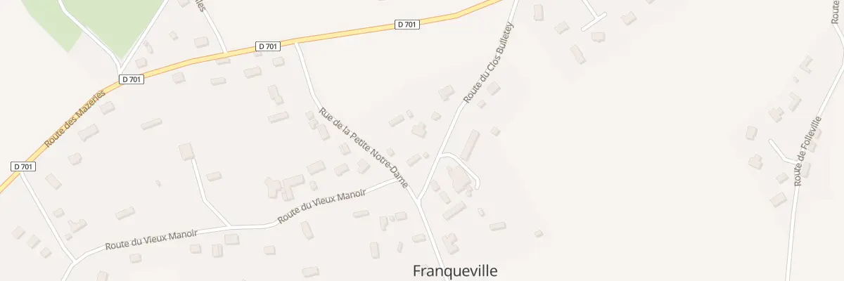 Plan du 1 Rte du Clos Bulletey à Franqueville