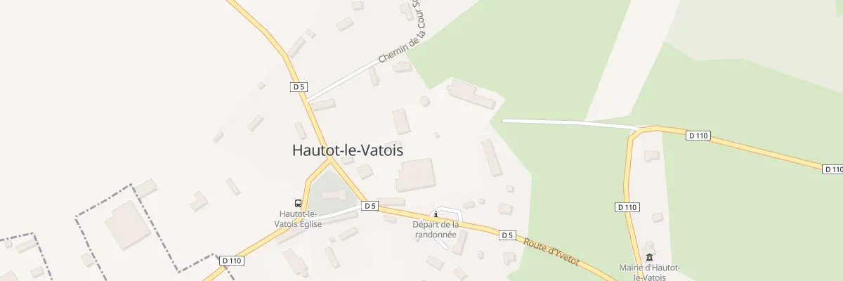 Plan du 1 Rte d’Yvetot à Hautot-le-Vatois