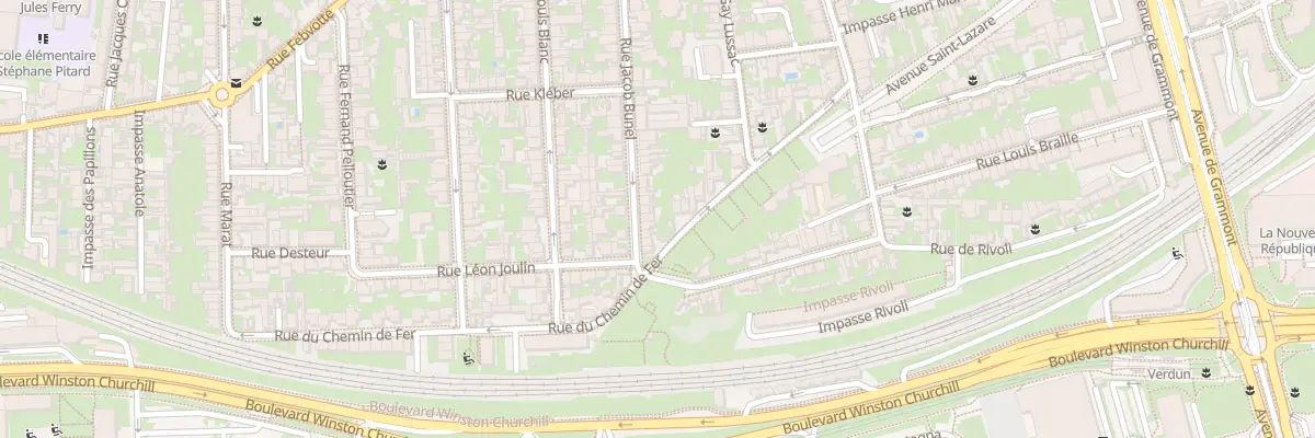 Plan du 72 Rue Jacob Bunel à Tours