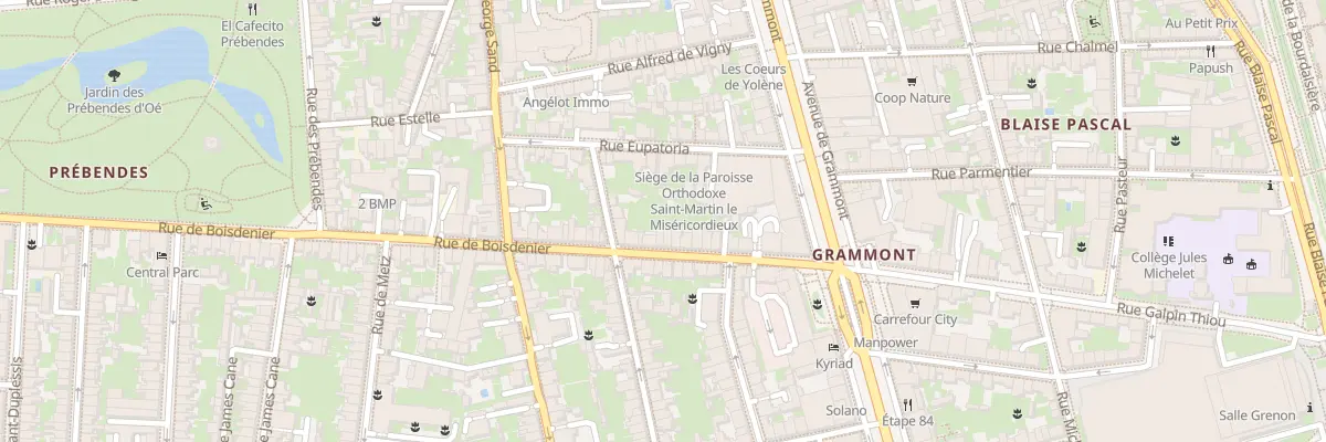 Plan du 35 Rue de Boisdenier à Tours