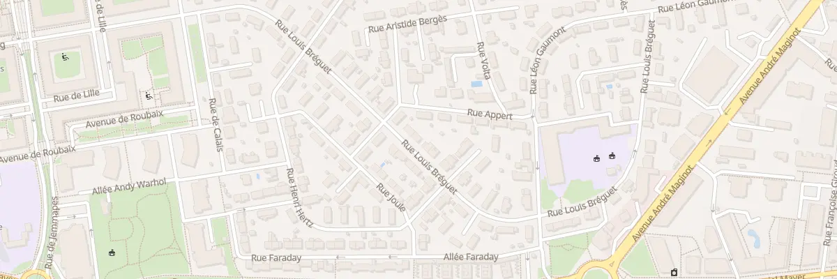 Plan du 32 Rue Louis Bréguet à Tours