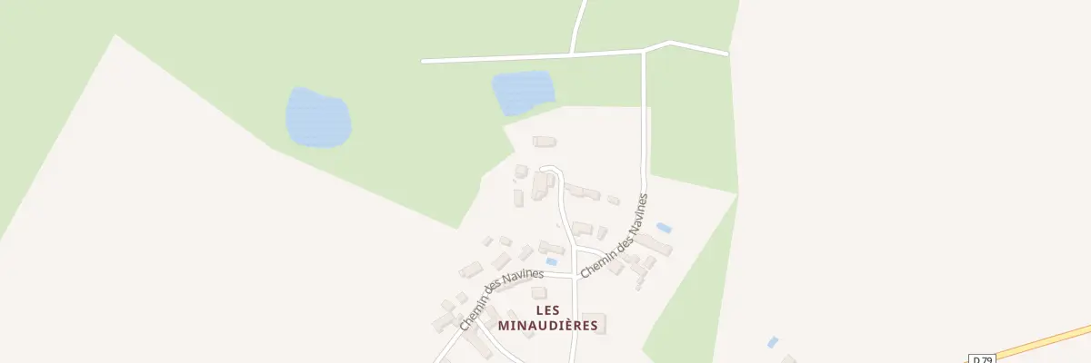 Plan du 13 Chem du Chêne Rouge à Coussay-les-Bois