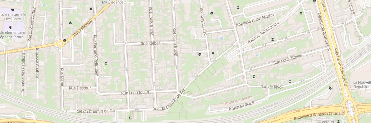 Plan du 60 Rue Jacob Bunel à Tours