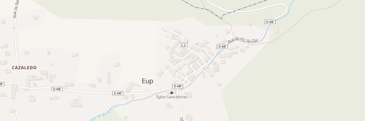 Plan du 5 Rue du Pâti à Eup