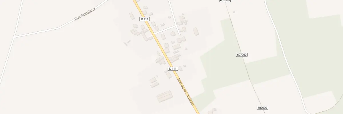 Plan du 43 Rue de la Cordeau à Moussac