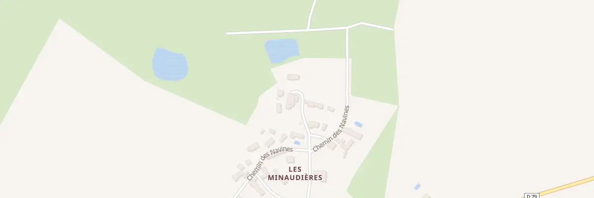 Plan du 15 Chem du Chêne Rouge à Coussay-les-Bois