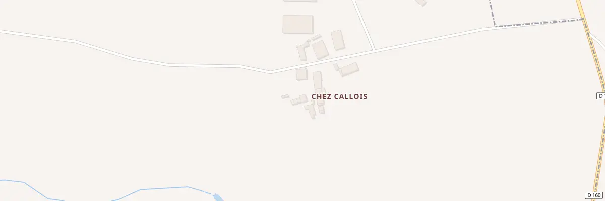 Plan du 2 Chez Callois à Massignac
