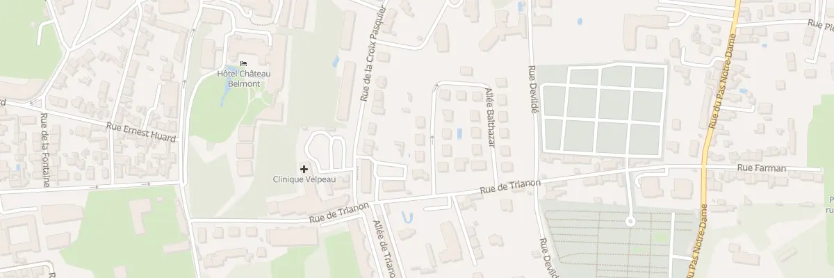 Plan du 6 All Balthazar à Tours