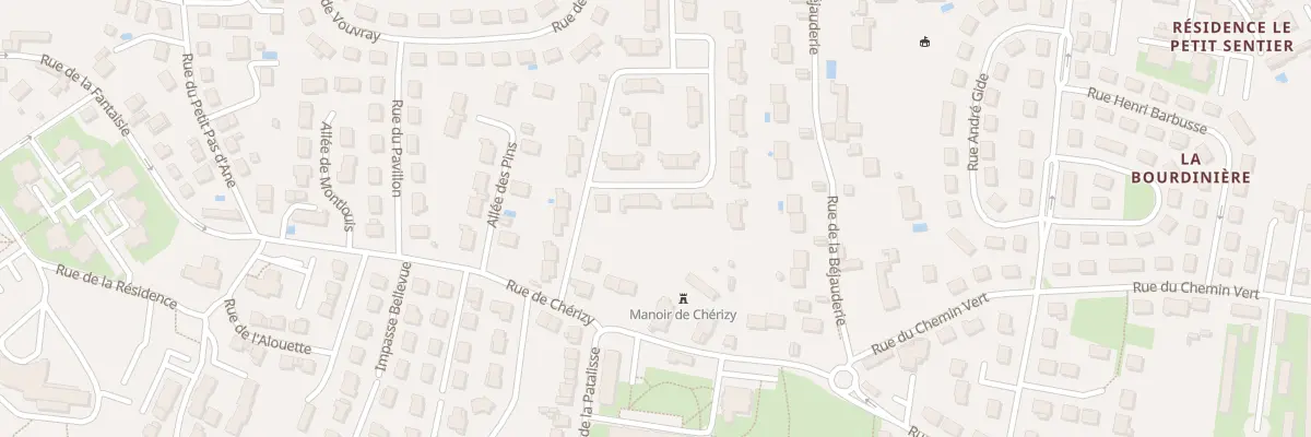 Plan du 36 Rue du Manoir à Joué-lès-Tours