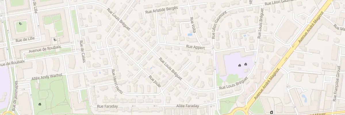 Plan du 34 Rue Louis Bréguet à Tours