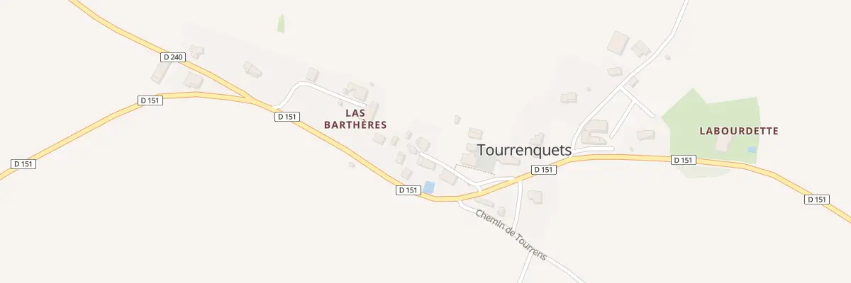 Plan du 5014 Village de Tourrenquets à Tourrenquets