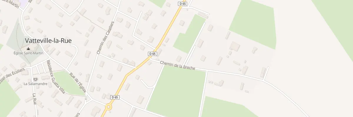 Plan du 59 Che de la Brêche à Vatteville-la-Rue