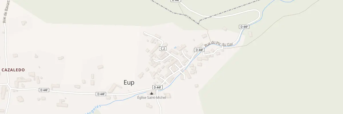 Plan du 5A Rue de Cabannous à Eup