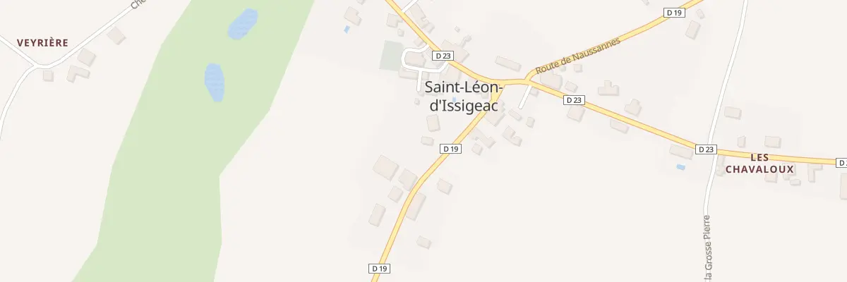 Plan du 55 Le Bourg Bas à Saint-Léon-d’Issigeac