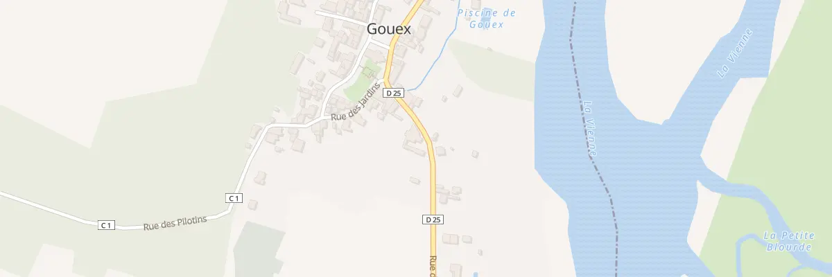 Plan du 10 Rue de la Fontaine à Gouex