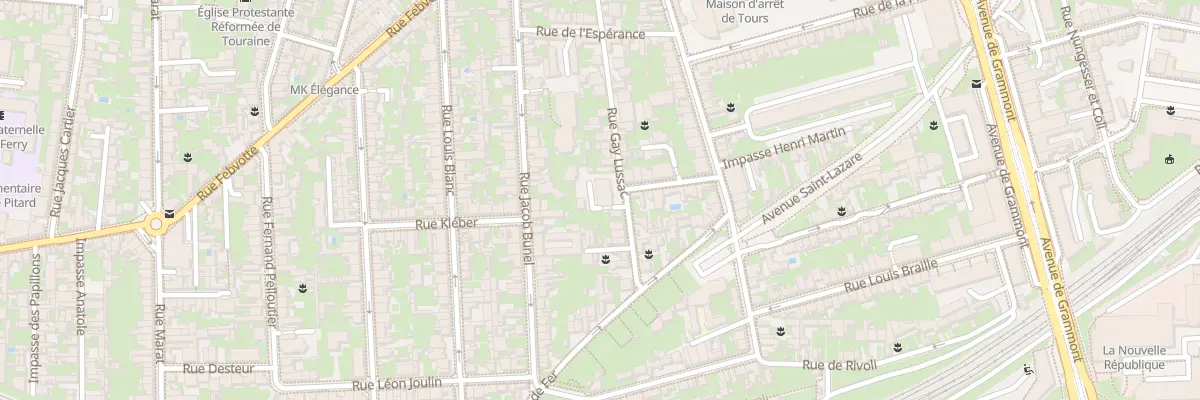 Plan du 37 Rue Gay Lussac à Tours