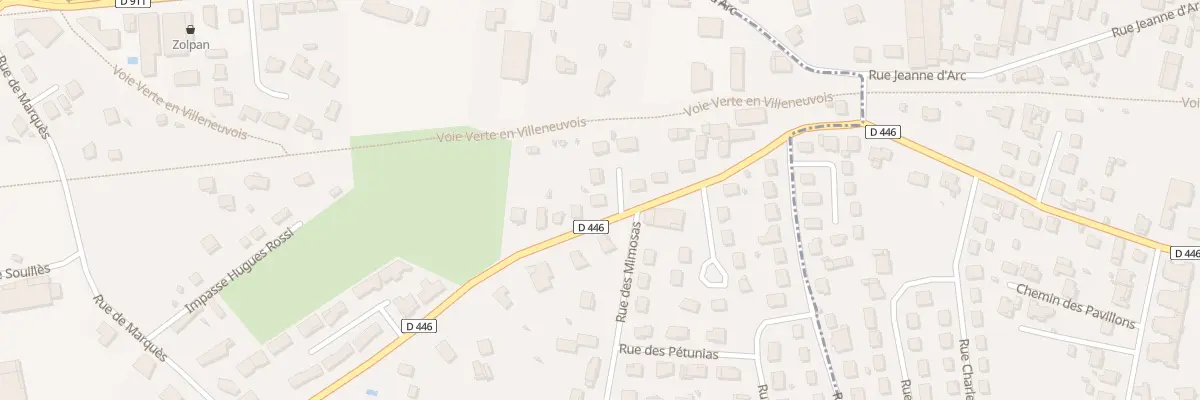 Plan du 302N Berthoumieux à Bias