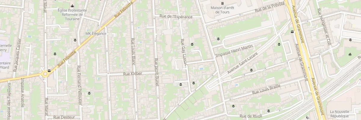 Plan du 35 Rue Gay Lussac à Tours