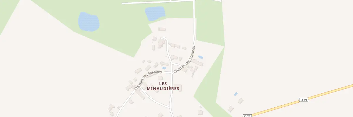 Plan du 23 Chem des Navines à Coussay-les-Bois