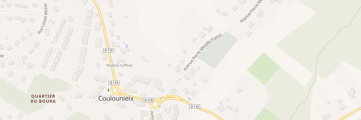 Plan du 3 Av Pierre Mendès France à Coulounieix-Chamiers