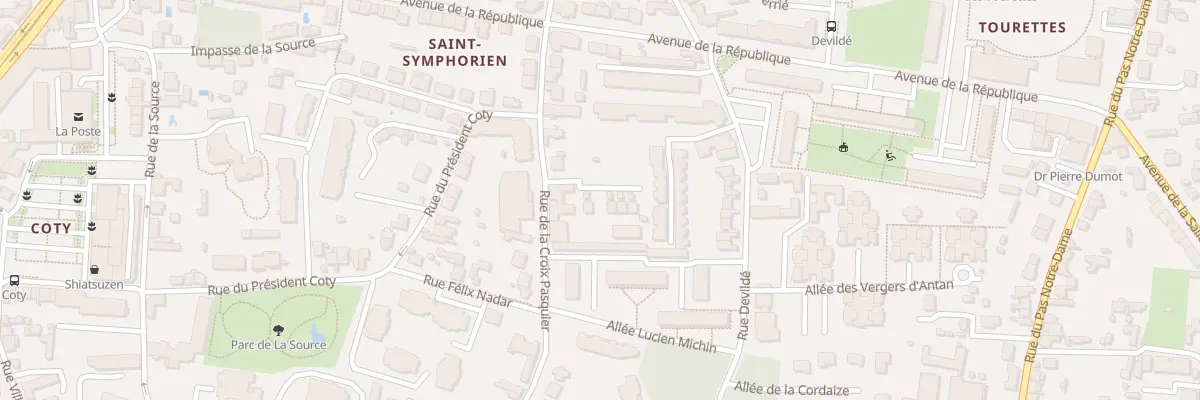 Plan du 55 Rue Croix Pasquier à Tours