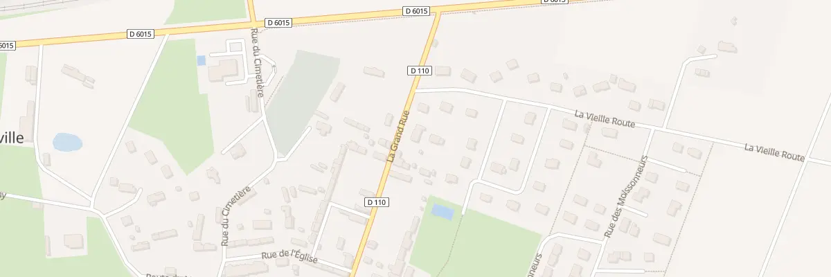 Plan du 129 La Grand Rue à Valliquerville