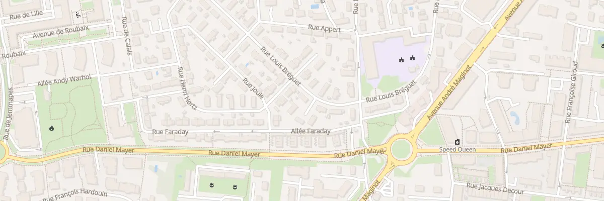 Plan du 35 Rue Louis Bréguet à Tours