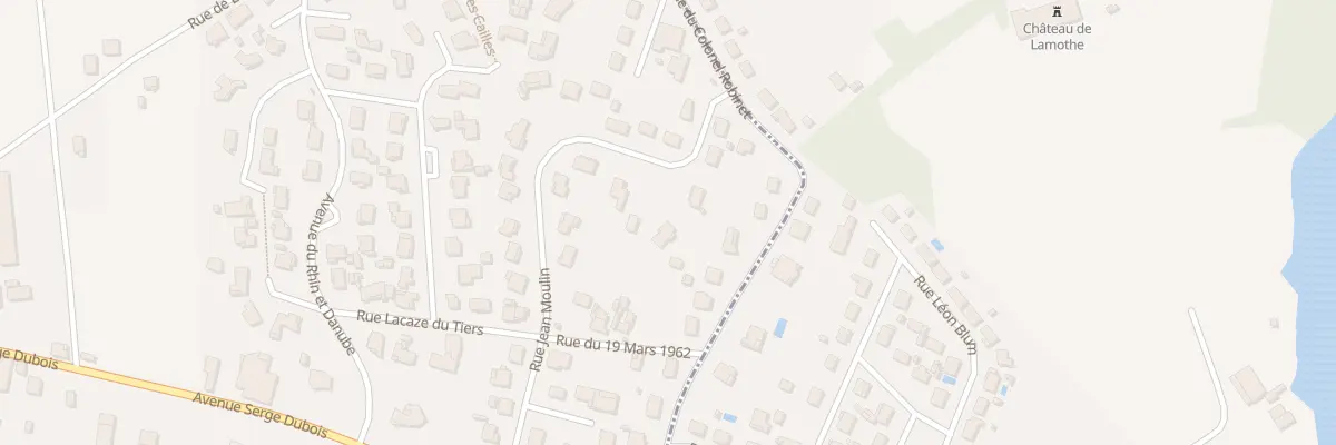 Plan du 26B Rue Jean Moulin à Bias