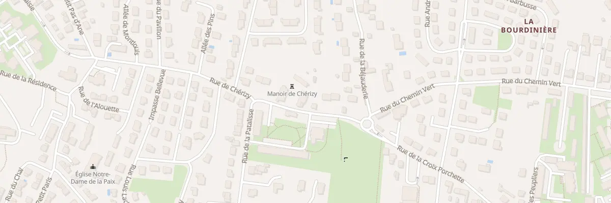 Plan du 7 Rue de Cherizy à Joué-lès-Tours