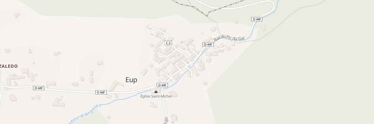 Plan du 51 Rue du Pic du Gar à Eup