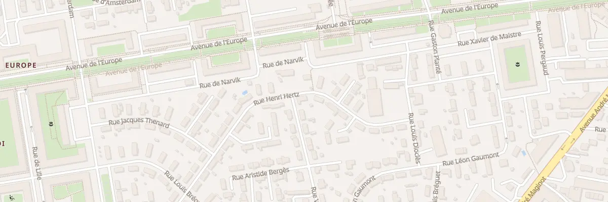 Plan du 55 Rue Henri Hertz à Tours