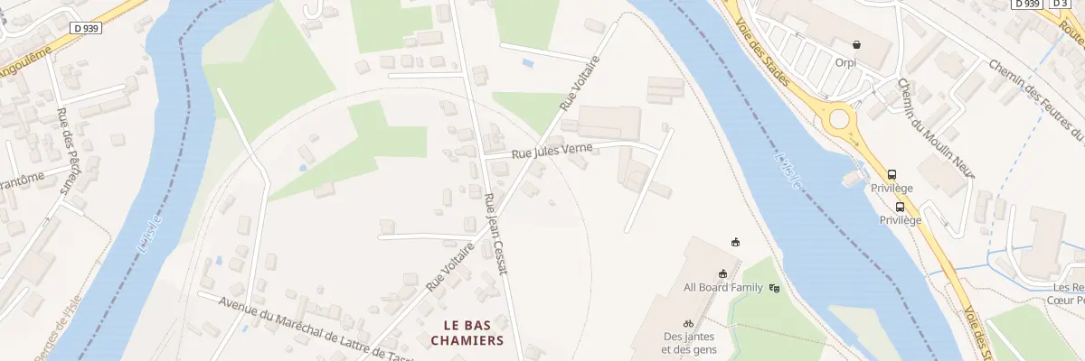Plan du 5 Rue VOLTAIRE à Coulounieix-Chamiers