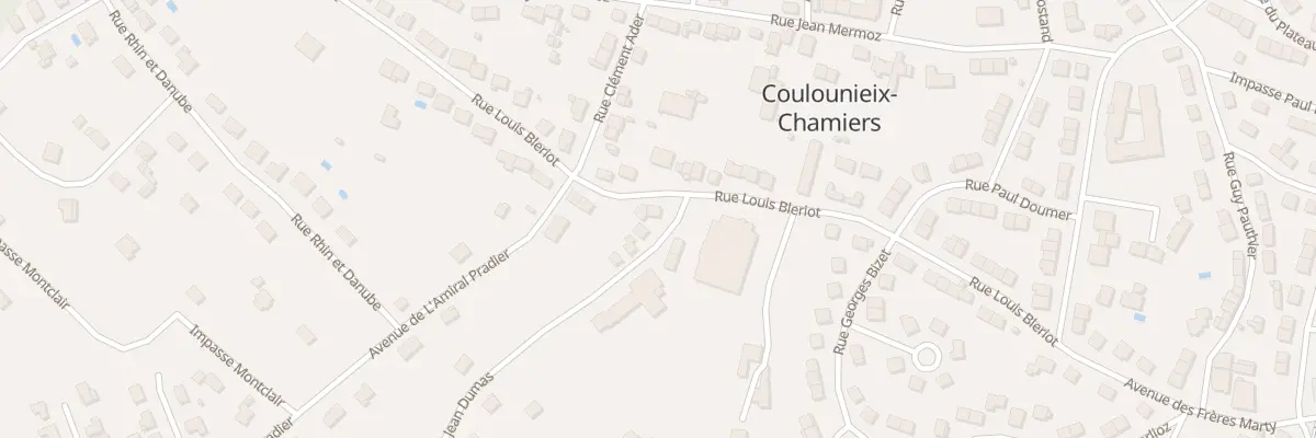 Plan du 19 Rue Louis Bleriot à Coulounieix-Chamiers