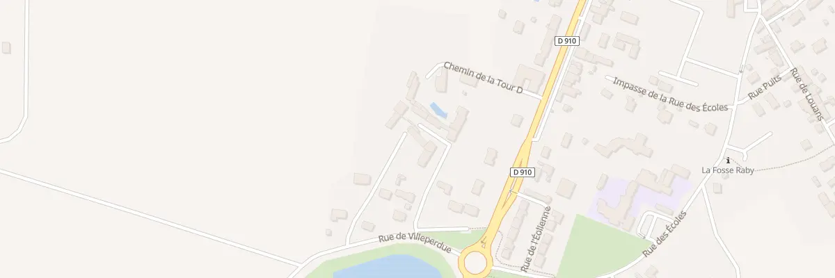 Plan du 2 Imp de la Tour d’Isore à Sorigny
