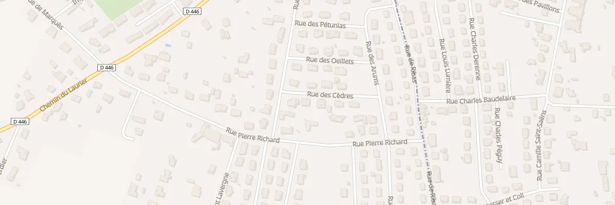 Plan du 4 Rue des Cèdres à Bias