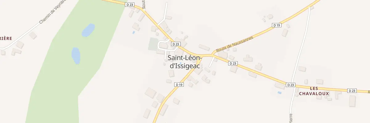 Plan du 46 Le Bourg Bas à Saint-Léon-d’Issigeac