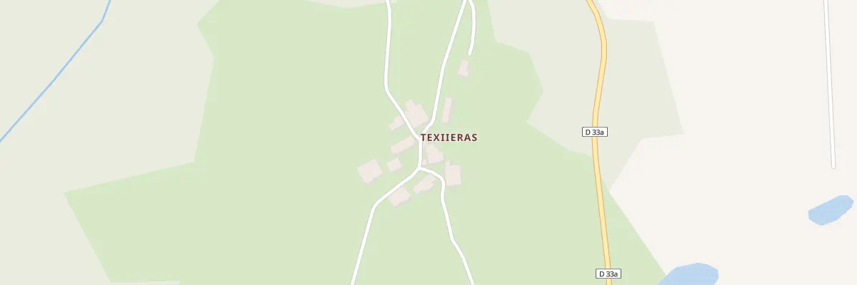 Plan du 5140B Texieras aux Salles-Lavauguyon