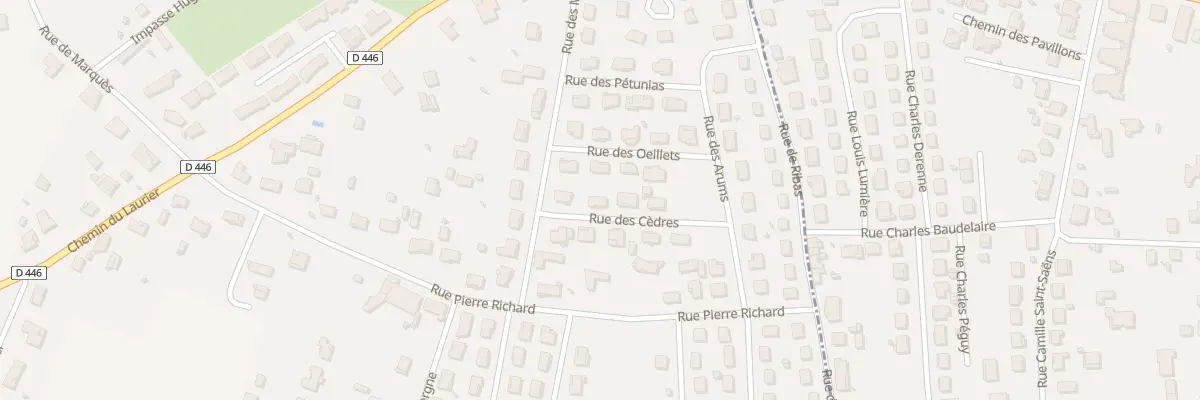 Plan du 3 Rue des Cèdres à Bias