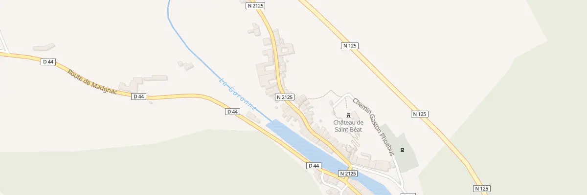 Plan du 247 Rue de l’Anglade à Saint-Béat-Lez