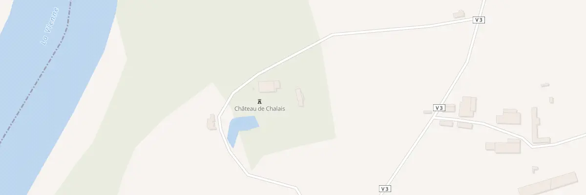 Plan du 3 Chalais à Millac