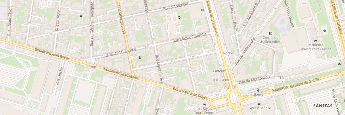 Plan du 31B Rue Jourdan à Tours