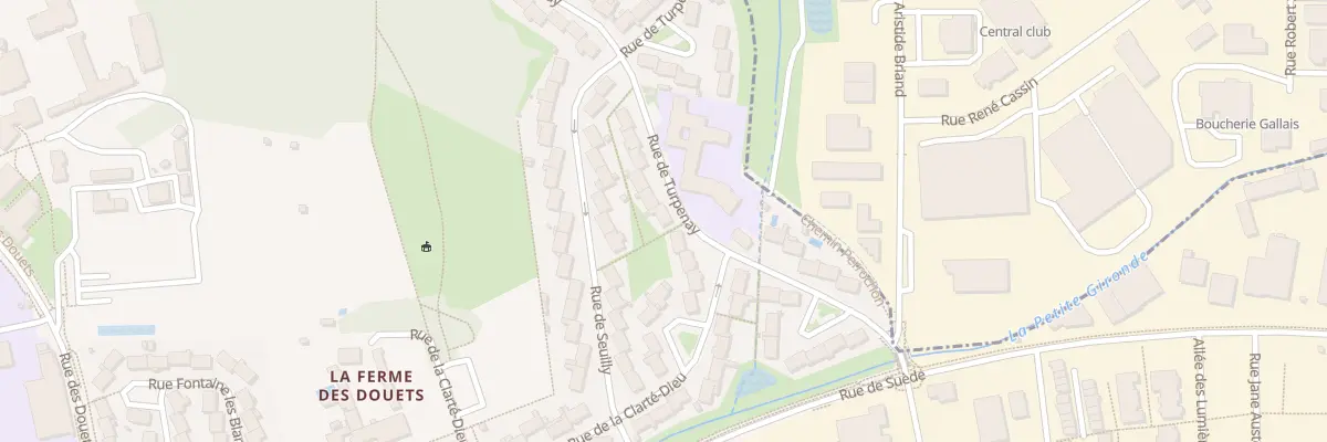 Plan du 24 Rue de Turpenay à Tours