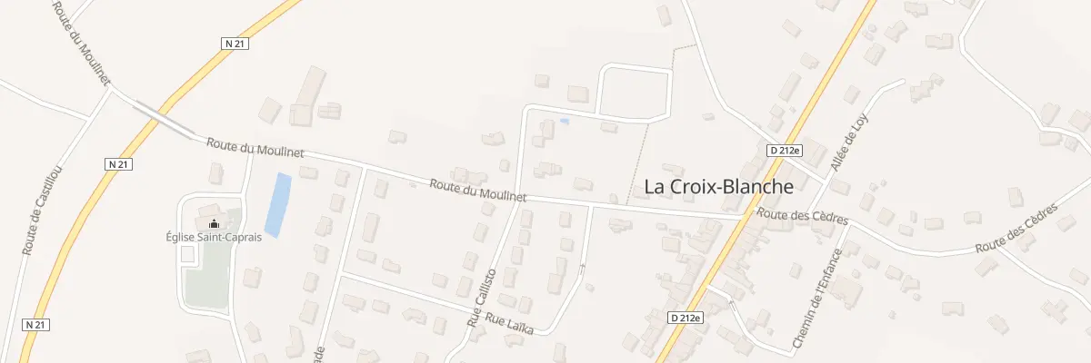 Plan du 5329 Devant Boussor à La Croix-Blanche