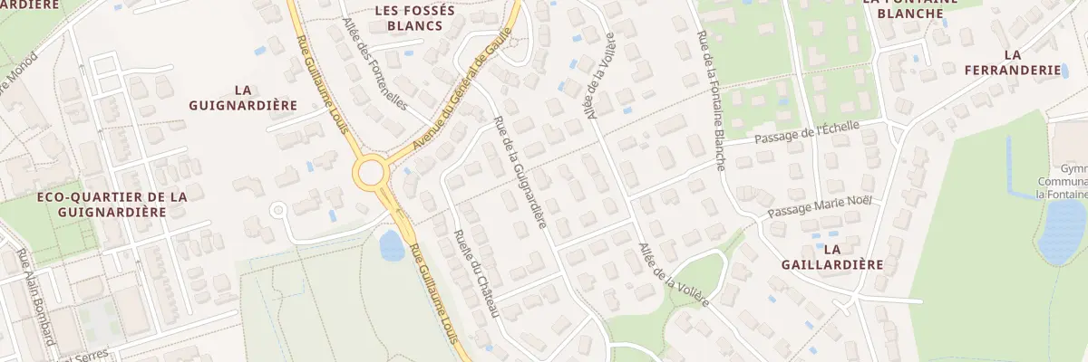 Plan du 7 Rue de la Guignardière à Chambray-lès-Tours