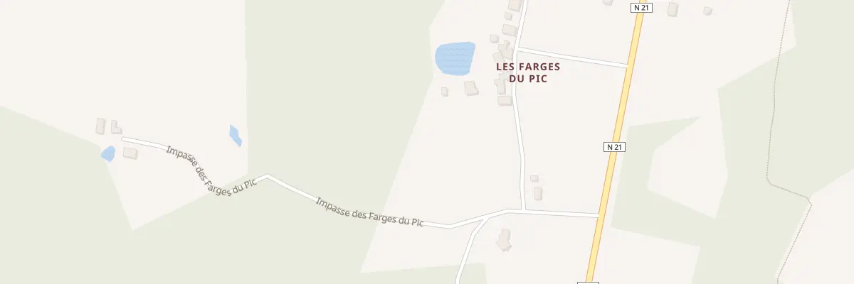 Plan du 235 Che des Farges du Pic à Sanilhac