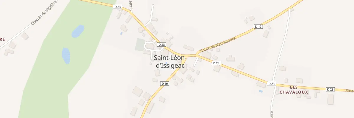 Plan du 45A Le Bourg Bas à Saint-Léon-d’Issigeac
