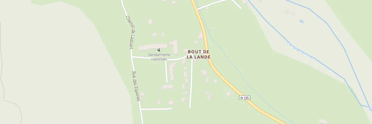 Plan du 20 Imp du Pic du Gar à Saint-Béat-Lez