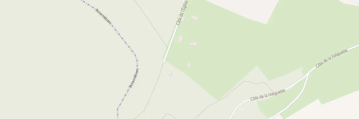 Plan du 305 Cote de l’Eglise à Rocquefort