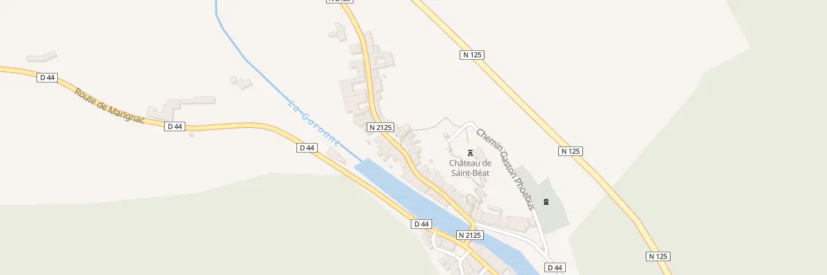 Plan du 251 Rue de l’Anglade à Saint-Béat-Lez