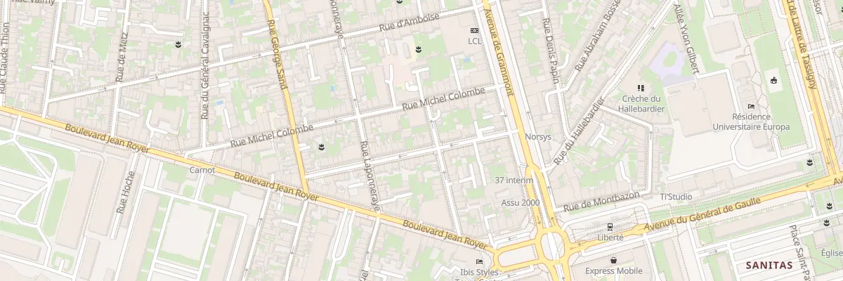 Plan du 27 Rue Jourdan à Tours